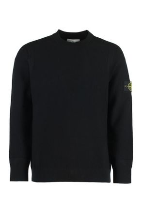Stone Island Wool-Blend Crew-Neck Sweater