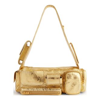 Balenciaga (WMNS) Balenciaga Superbusy Xs Sling Bag Metallized Gold 7625162AAVI8018