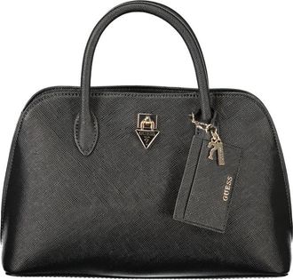 Guess Black Polyurethane Women Womens Handbag