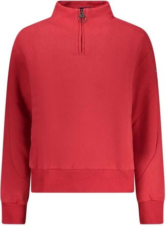 North Sails Dames, Sweatshirts & Hoodies, Rood, Maat: XL Katoen