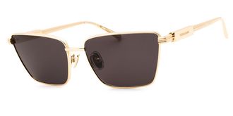 Ferragamo SF331S 738 Womens Sunglasses Gold Size 59