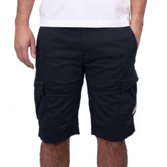 C.P. Company Bermuda Cargo Shorts In Total Eclipse