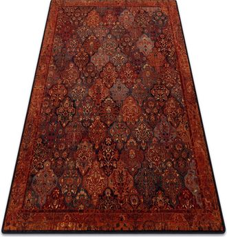 RugsX Alfombra De Lana Superior Kain Rub&iacute; Red 135x200 Cm