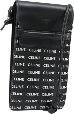 Celine Pre-owned Vintage Mini Crossbody Bag - Dames - Vintage Schoudertas - Zwart - ONE Size - Leer - Vintage