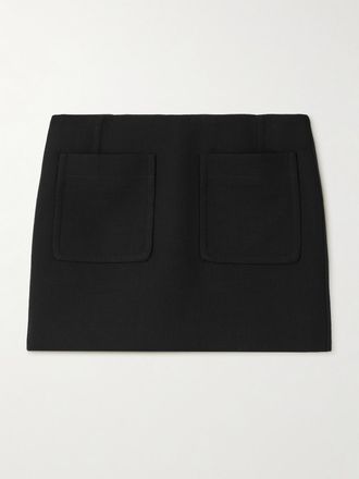 Bottega Veneta Minigonna In Misto Cotone - Nero