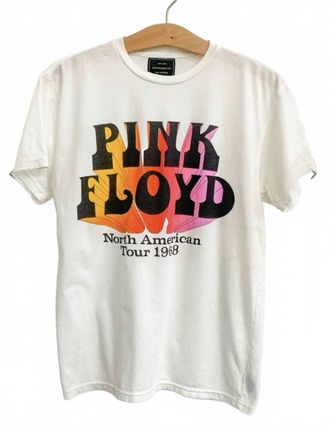 The Original Retro Brand Mens Pink Floyd 1968 T-Shirt In Ivory