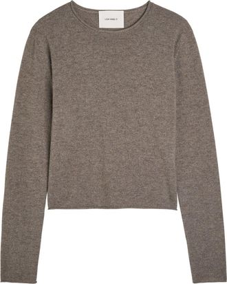 Lisa Yang Ida Cashmere Jumper - Brown - 2 (UK 12-14 / M-L)