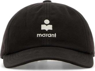Isabel Marant Tomas Cap - Dames - Petten - Zwart - 57 CM - Katoen - Accessoires
