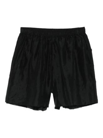 6397 cotton shorts - Black