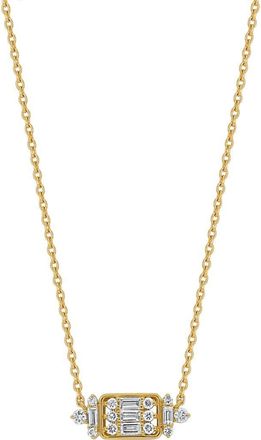 Bony Levy Mika Diamond Pendant Necklace in 18Ky Gold at Nordstrom Rack