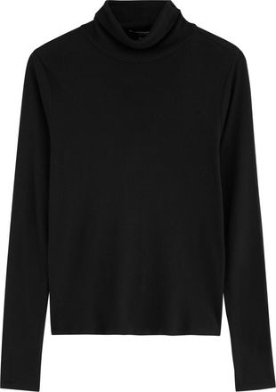 Eileen Fisher Eileen Fisher Roll-neck Jersey top - Black - XS (UK 6-8 /xs)