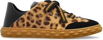 Jimmy Choo London Diamond Light Flex F - Dames - Sneakers - Bruin - 38 EU - Leer - Schoenen
