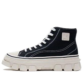 Li-Ning CF Classic Canvas Hi Black White AGCS206-3