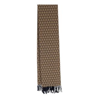 Valentino Accessoires, Heren, Veelkleurig, ONE Size, Wol, Toute La V Gebreide Wollen Sjaal