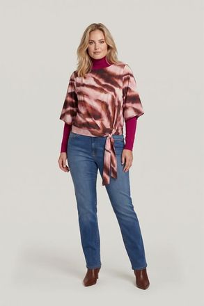 Mart Visser Miley Print Top Roze / Bruin Maxi