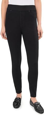 Liverpool L.A. Farrah High-Rise Pull-on Ankle Skinny Jeans Womens Jeans Black Rinse : 16 30, Cotton/Denim/Elastane