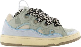 Lanvin Curb Sneakers - Dames - Sneakers - Blauw - 44 EU - Polyester - Schoenen