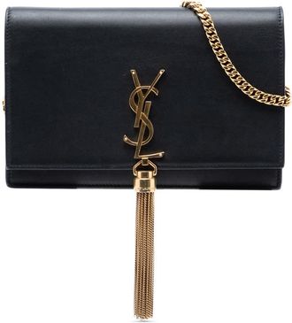 Saint Laurent Pre-owned Saint Laurent Small Smooth Calfskin Monogram Kate Tassel Crossbody Ladies JWYKECHGWDREDAUN