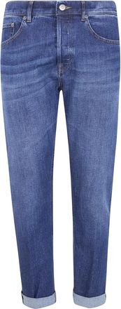 Dondup Icon Regular Fit Jeans - Heren - Slim Fit Jeans - Blauw - W38 - Katoen - Jeans