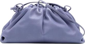 Bottega Veneta Pre-owned Clutches, female, Purple, Size: ONE SIZE Pre-owned Leather shoulder-bags