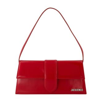 Jacquemus Womens Shoulder Bag Red Calfskin