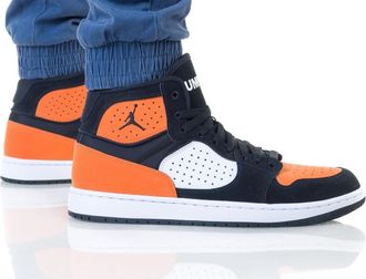 Nike Nike Mens Jordan Access Basketball Shoes, Multicoloured Black White Starfish 008, 8 UK