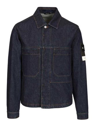 Stone Island Denim Coach Jacket