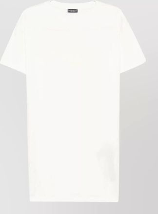 Emporio Armani short sleeve crew neck beach cover top