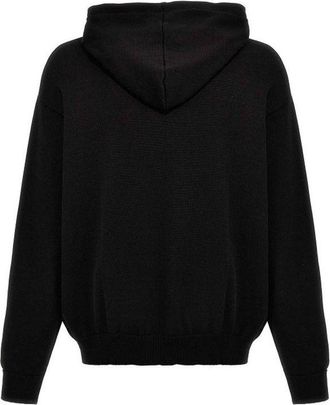 Moschino Mens Black Cotton Sweatshirt Clothing