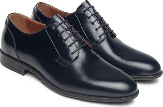 Nero Giardini Plain Toe Derby in Navy at Nordstrom, Size 11-11.5Us