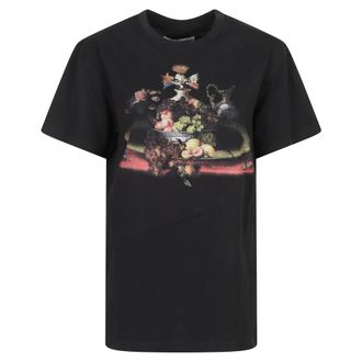 Vivienne Westwood Dames, Tops, Zwart, Maat: XS Katoen
