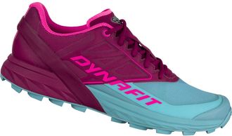 Dynafit Womens Alpine Trail Running Shoe - Beet Red/Marine Blue