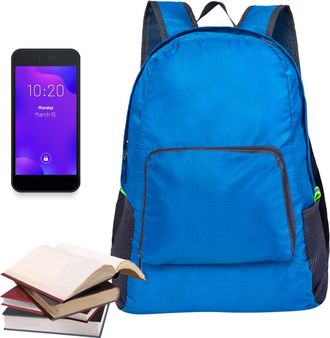 Generic Lightweight Backpack | Foldable Travel Bag | Waterproof Hiking Packable | Small Shoulder Backpack For Men Women Camping Outdoor Sports Holiday Trip Sc