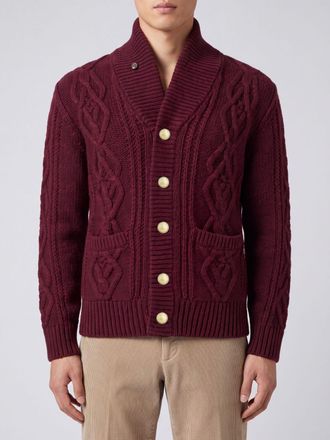 Brunello Cucinelli Cardigan in puro cashmere con collo a scialle e tasche