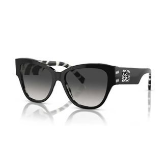 Dolce & Gabbana Sunglasses, female, Black, Size: 54 MM Butterfly Style Sunglasses with XL Arms