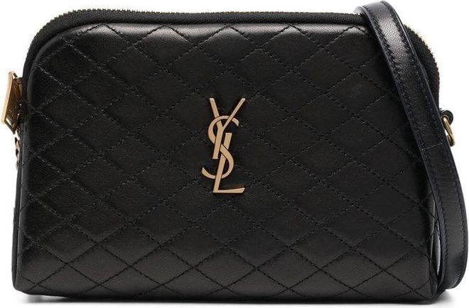 Gaby quilted cross body bag - women - Lamb Skin - OS - Black