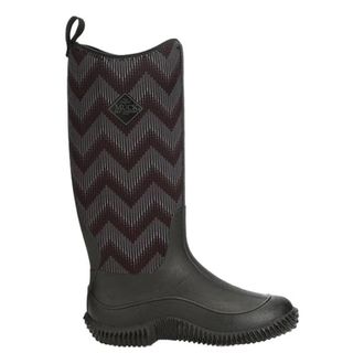 The Original Muck Boot Company Hale Rubber Synthetic Womens Calf Length Boots - Grey Black - Size:UK 5
