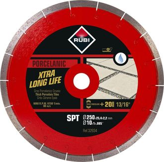 Rubi Disco Diamantado Spt 250 &Oslash; 250 Mm Para Materiales Duros - 32934