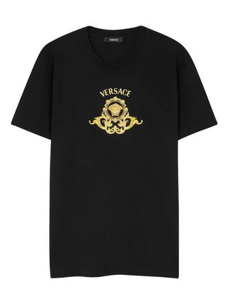Versace Medusa-print T-shirt - Black