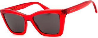 Ferragamo SF2039SE 616 Womens Sunglasses Red Size 53
