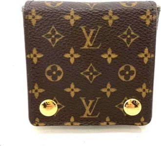 Louis Vuitton Tweedehands Canvas Louis Vuitton tassen - Dames - Vintage Accessoires - Bruin - ONE Size - Vintage
