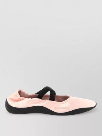 Balenciaga shibuya round toe ballerina flat shoes