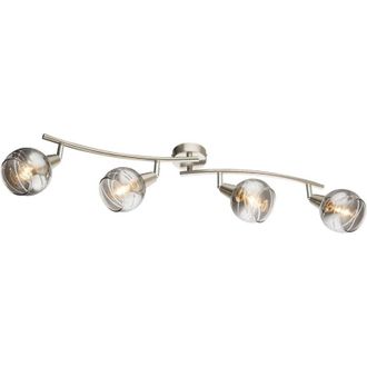 Globo Lighting Foco - Roman - N&iacute;quel - Metal - Foco De Superficie - - Globo