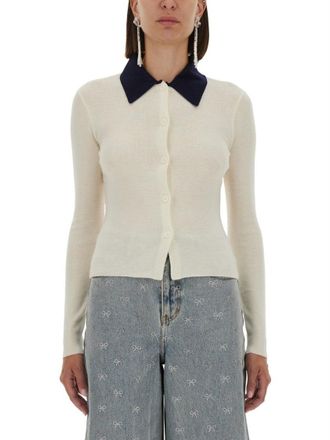 Self Portrait Merino Wool Cardigan
