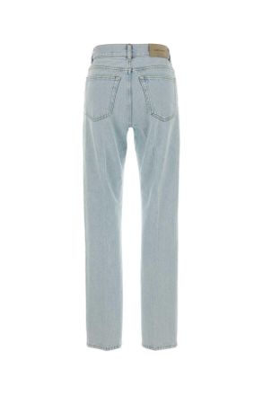Givenchy Womens Denim Jeans Lightblue Exterior: Cotton