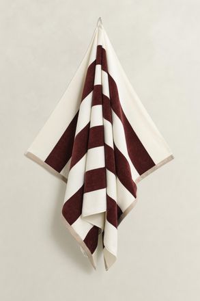 GANT Home decor Bold Striped Beach Towel (100x180) FRESH SOIL