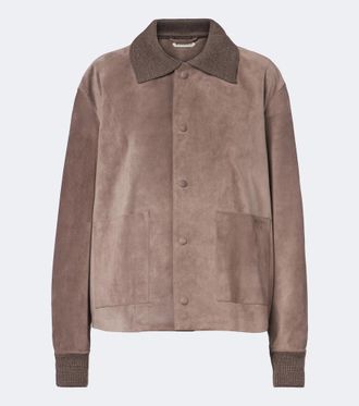 J.W.Anderson Chaqueta de ante con lana