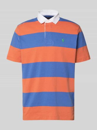 Polo Ralph Lauren Regular Fit Poloshirt aus reiner Baumwolle Modell SSRUGBYM13 in Orange, Gr&ouml;&szlig;e XXL