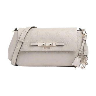 Guess Borsa a tracolla con patta Carmella - - Bags - Donna - Grigio - ONE SIZE