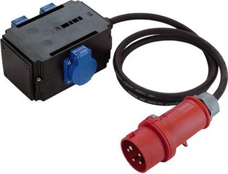 Bachmann Adaptador Cee 3xcee7/3 1,5m Cee 16a, 349.027